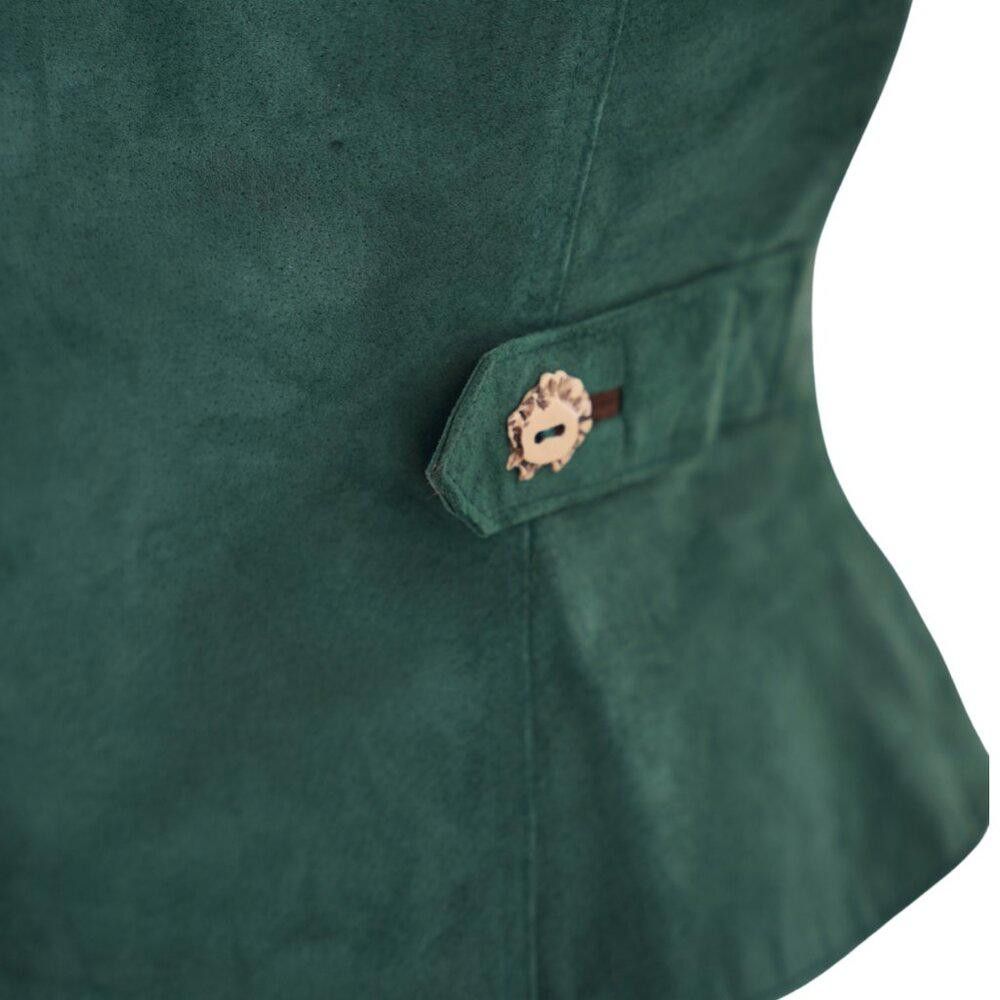 Designer Vintage Hairston Roberson Floral Embroidered Vest Size S/M Size M / US 6-8 / IT 42-44 - 5 Thumbnail