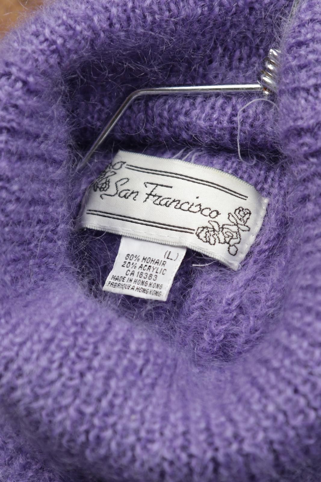 Unknown London 00's San Fransisco Mohair Turtle Neck Size ONE SIZE - 5 Thumbnail