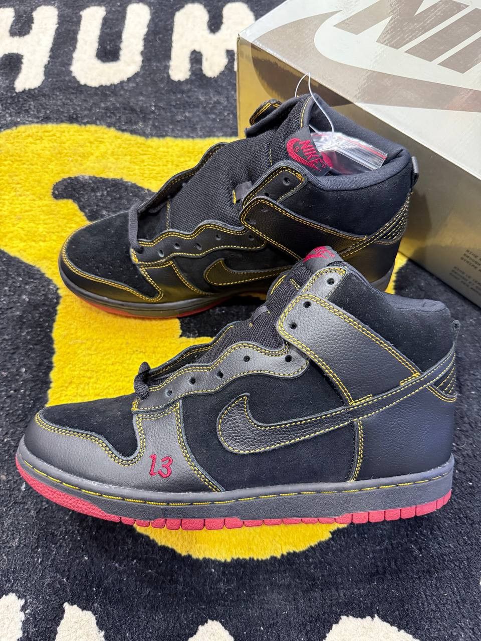 Nike Nike Dunk High Unlucky 13 (2004) Size US 10 / EU 43 - 1 Thumbnail