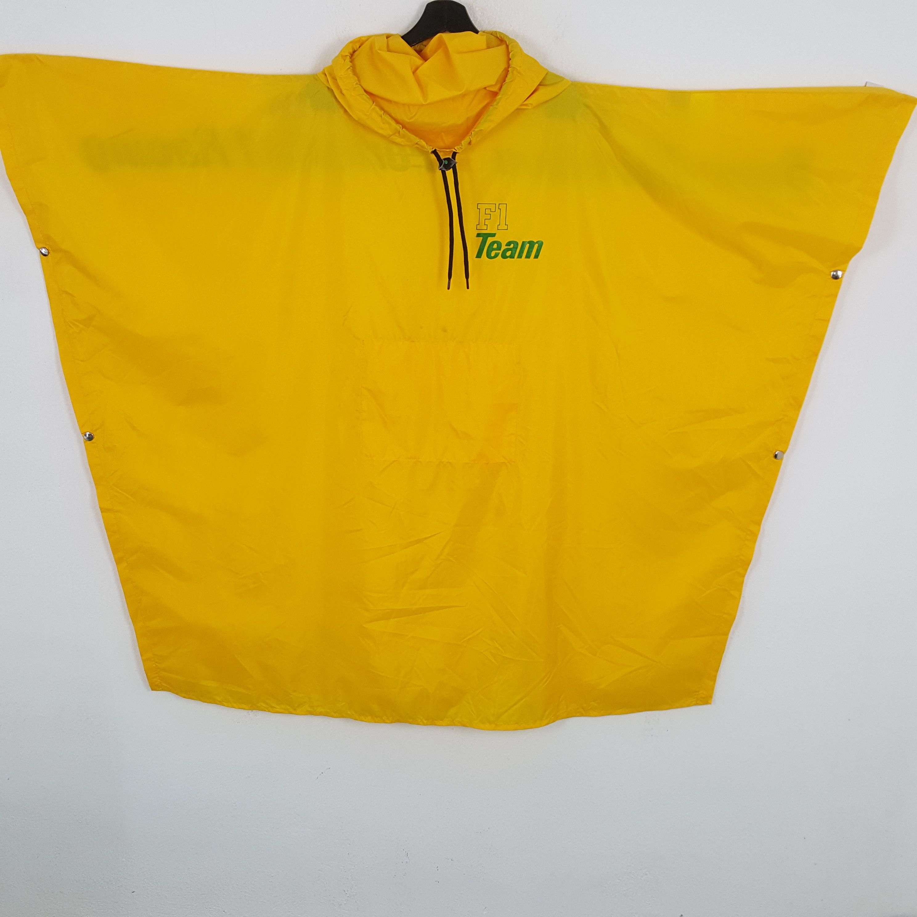Benetton × Vintage BENETTON FORMULA 1 Racing Rain Coat Jacket Size US XXL / EU 58 / 5 - 3 Thumbnail