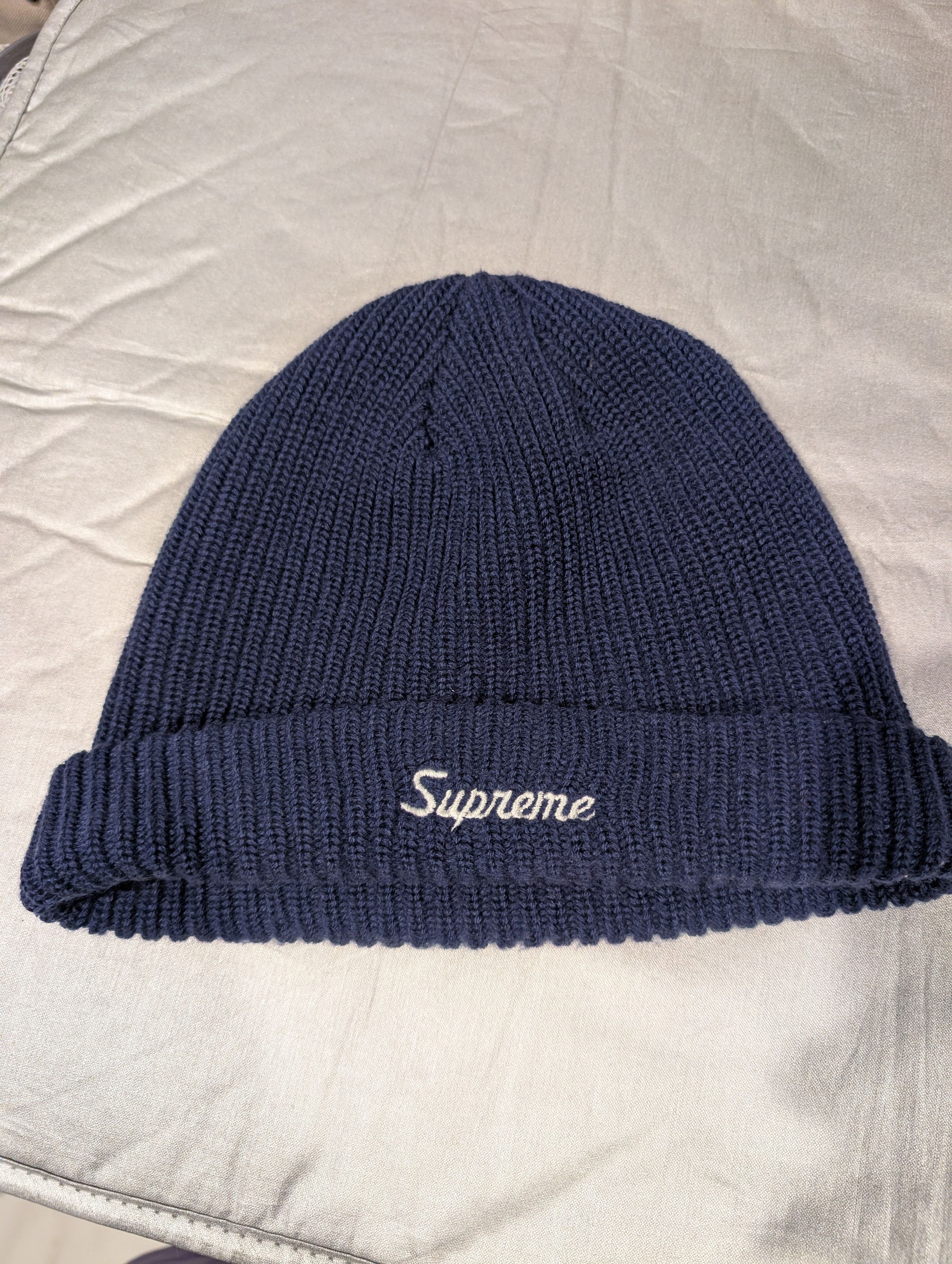 Navy Supreme Beanie
