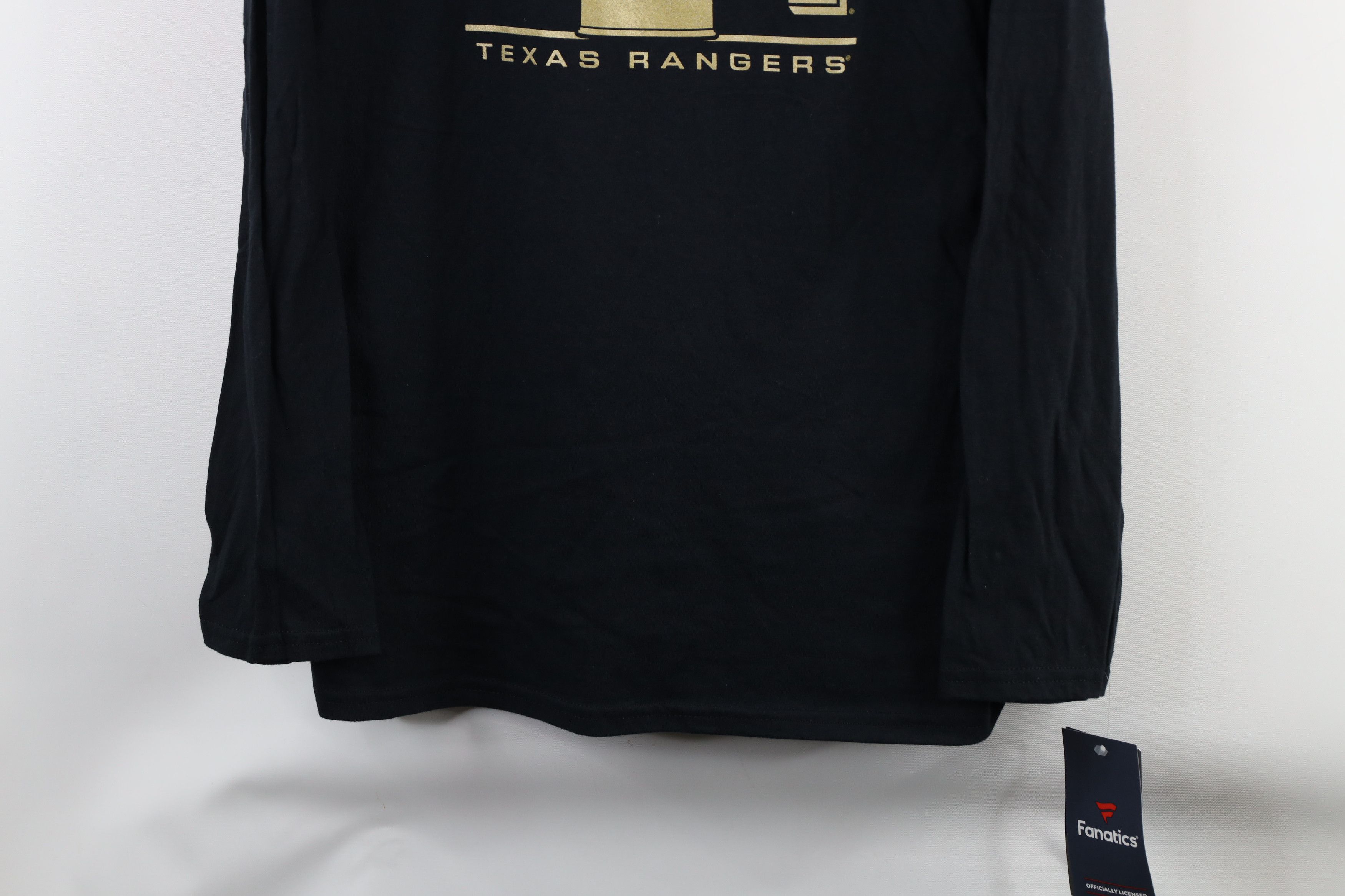 Vintage New Fanatics Series Champs Texas Rangers Long Sleeve T-Shirt Size US M / EU 48-50 / 2 - 3 Thumbnail