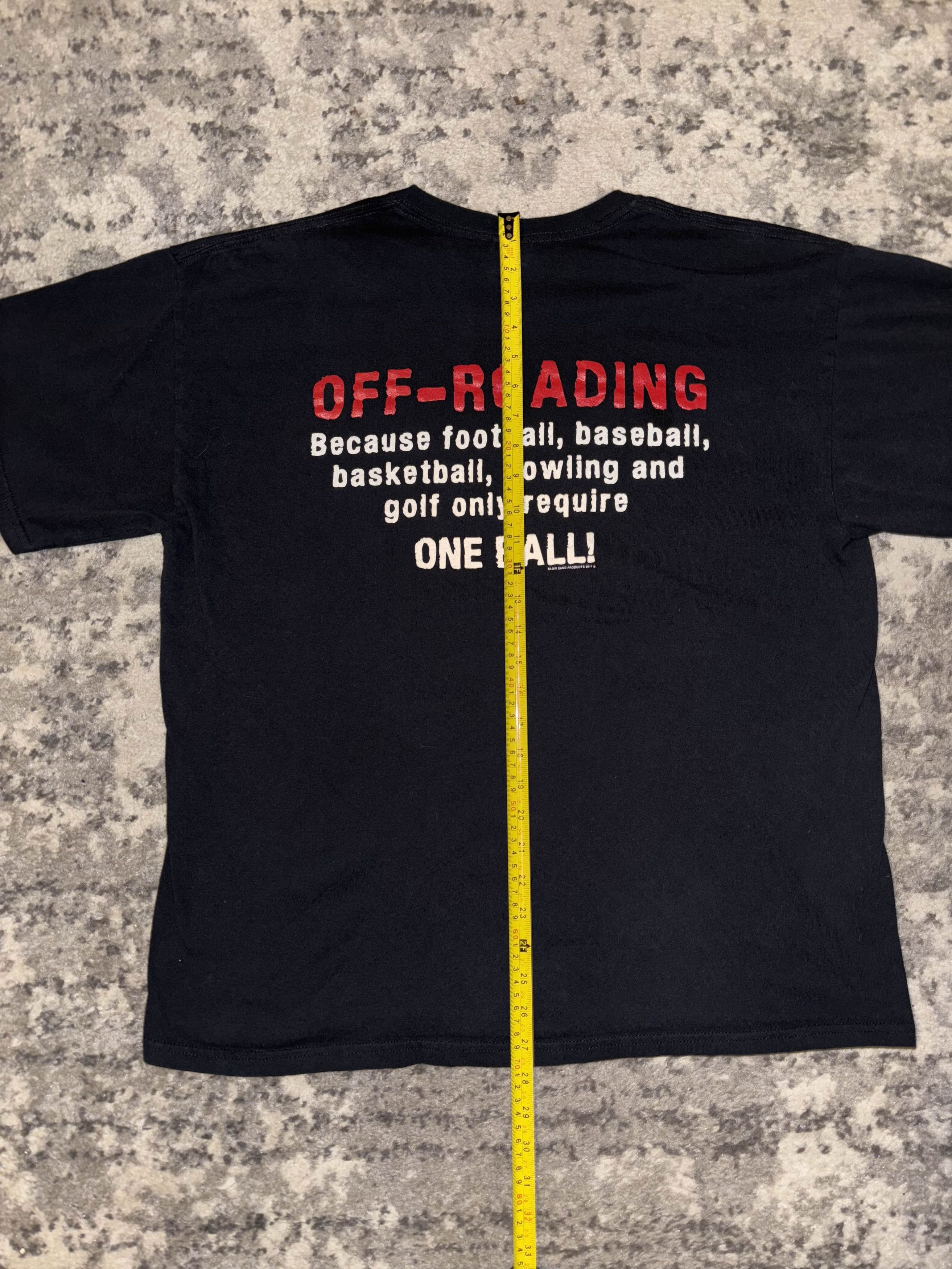 Vintage Y2K Off-Roading Funny Text Shirt Size US XL / EU 56 / 4 - 6 Thumbnail