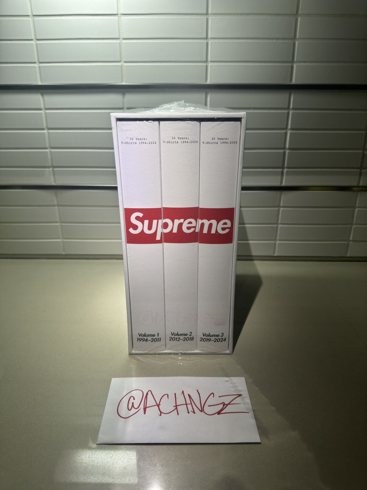 Supreme Supreme® 30 Years: T-Shirts 1994-2024 Book (3-Volumes 