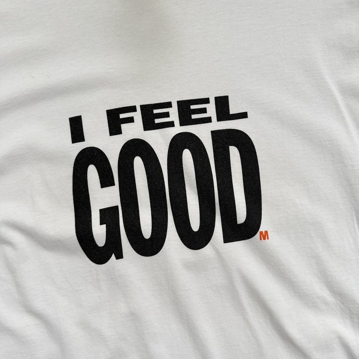 Vintage 1990’s Vintage I Feel Good Quote T-Shirt Size US L / EU 52-54 / 3 - 2 Thumbnail