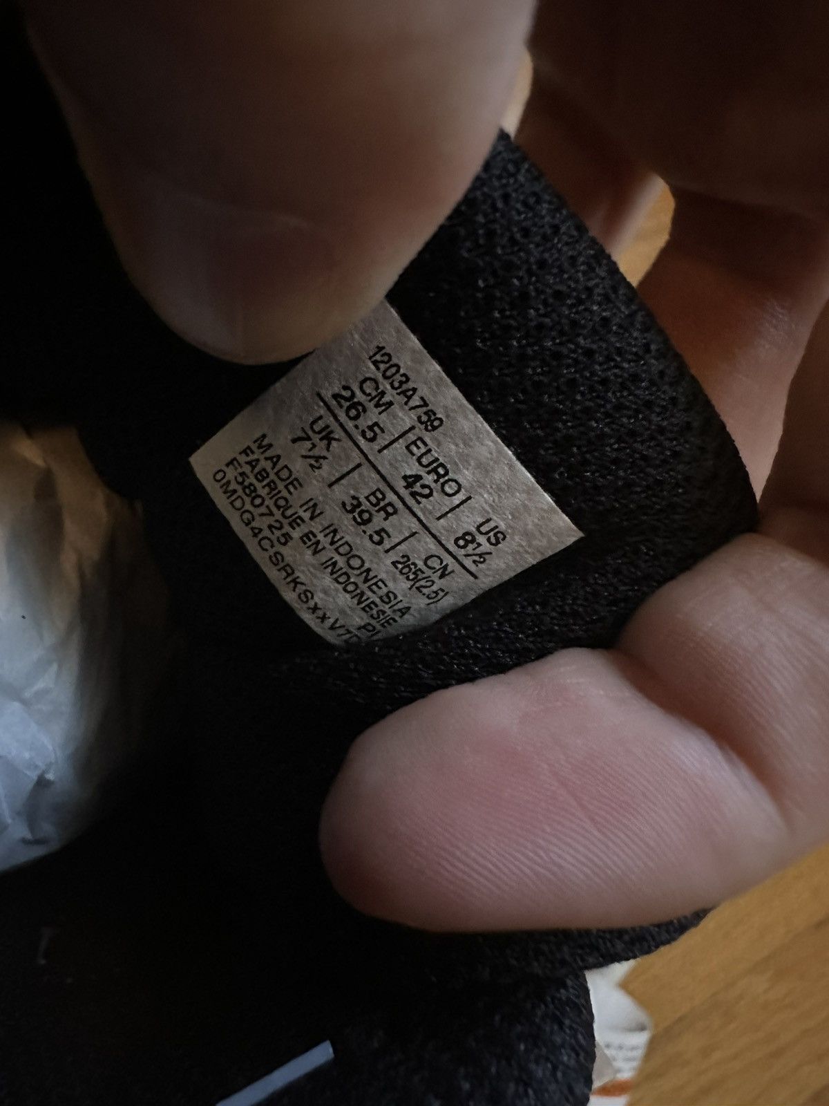 Asics Asics Gel Kayano 12.1 Black/Graphite Grey Size US 8.5 / EU 41-42 - 4 Thumbnail