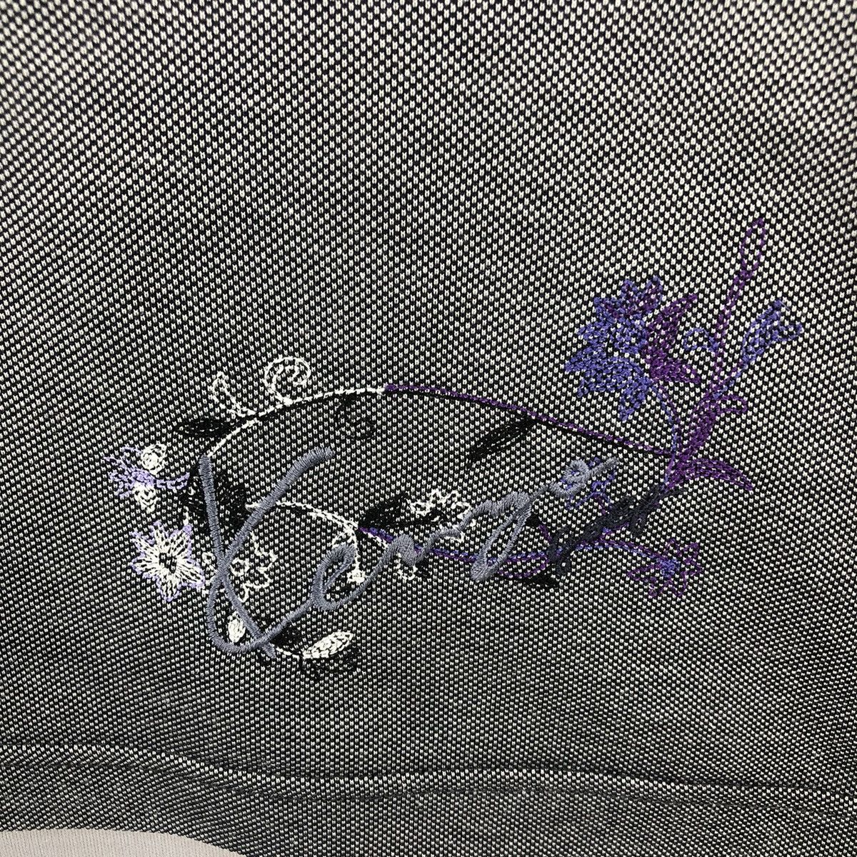 Kenzo Kenzo Golf Embroidered 3 Quarter Sleeve Crop Shirt Size S / US 4 / IT 40 - 6 Thumbnail