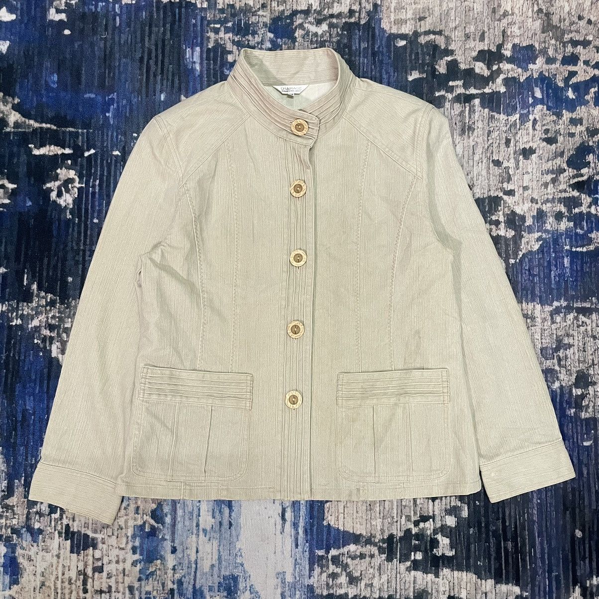 Japanese Brand Y2k Chamade Button Jacket Women Unique Design Size S / US 4 / IT 40 - 1 Thumbnail