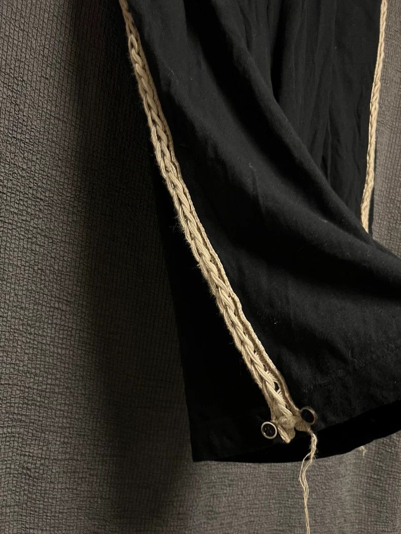 Yohji Yamamoto Yohji Yamamoto size 3 Main Line Palace Style Woven Fringe Size US 30 / EU 46 - 4 Thumbnail