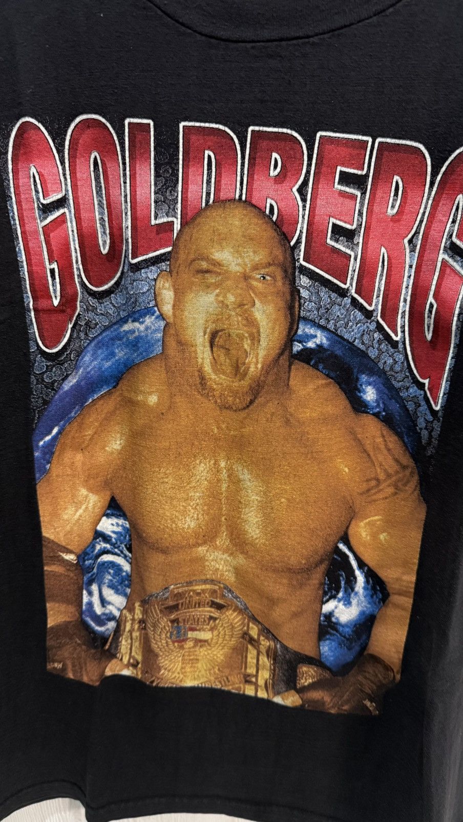 WWE Goldberg WCW Wrestling Rap Tee Style Single Stitch Size XL Size US XL / EU 56 / 4 - 2 Thumbnail