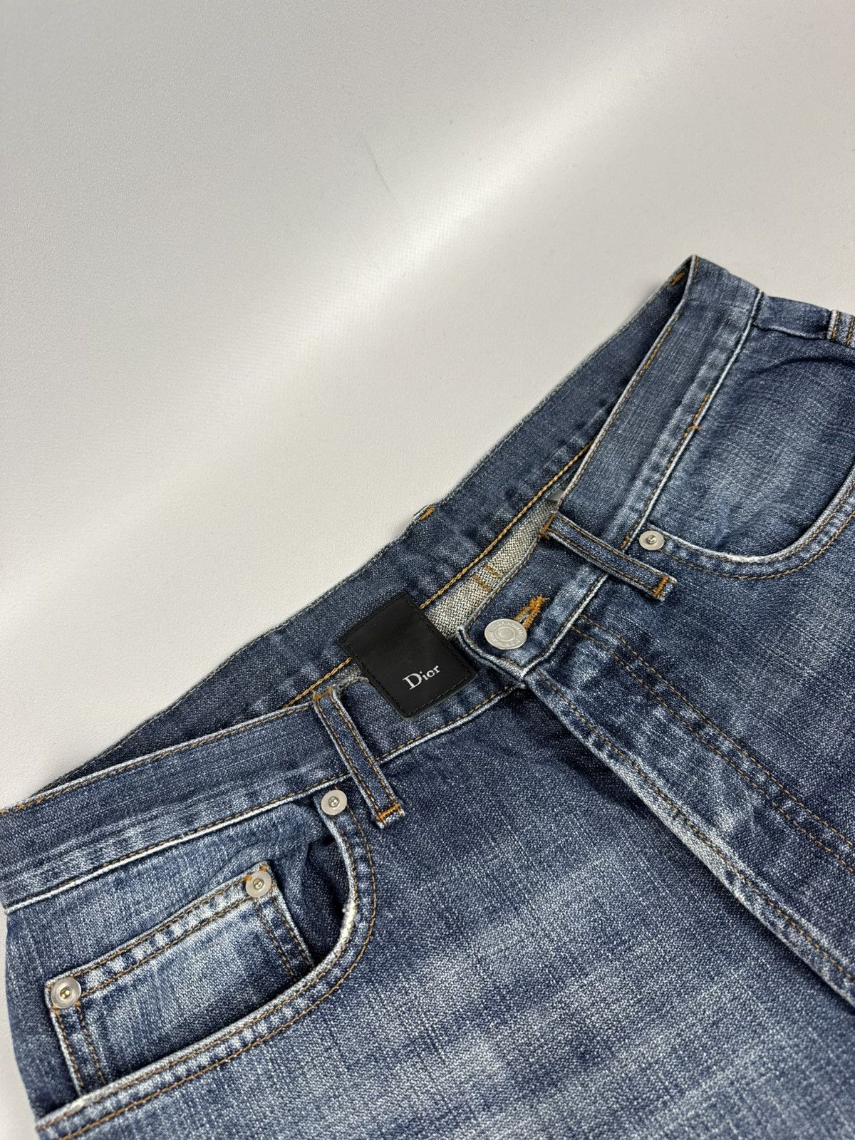Dior Dior jeans denim pants iconic model size w32 Size US 32 / EU 48 - 11 Thumbnail