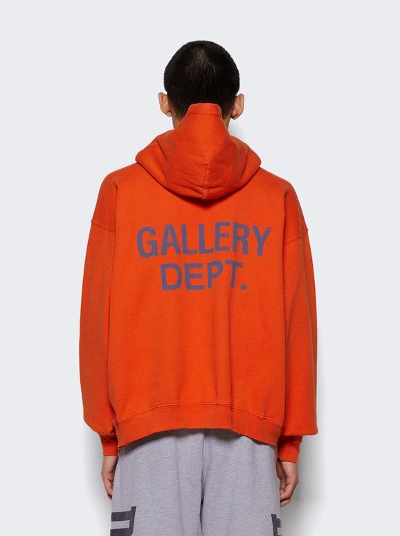 Gallery Dept. o1mle0226 90's GD Logo Hoodie in Tomato Red Size US XL / EU 56 / 4 - 4 Thumbnail