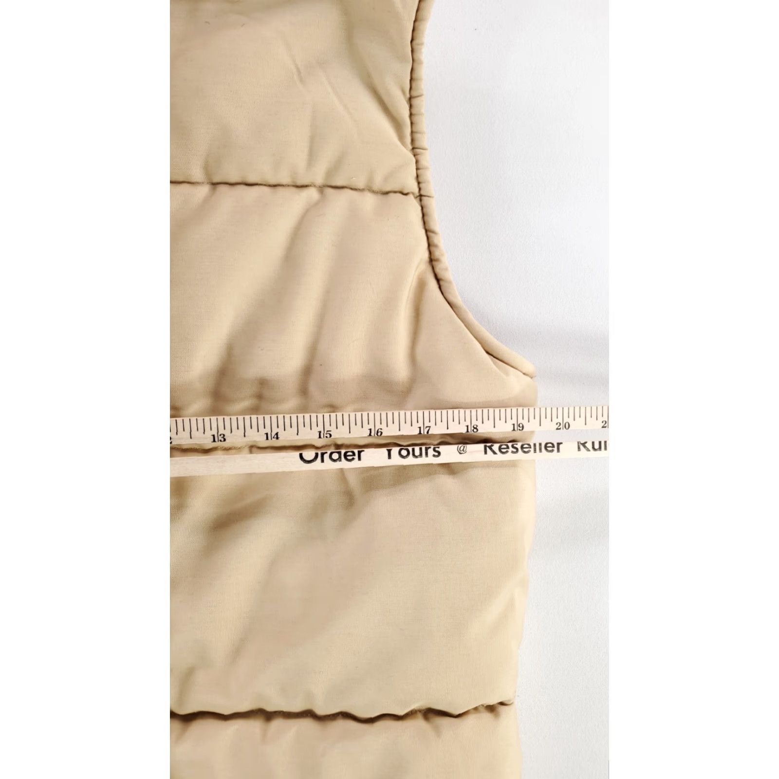 Imperial VINTAGE Key Imperial Puffer Vest Mens M Tan Brown Made USA Butt? Size US M / EU 48-50 / 2 - 7 Thumbnail