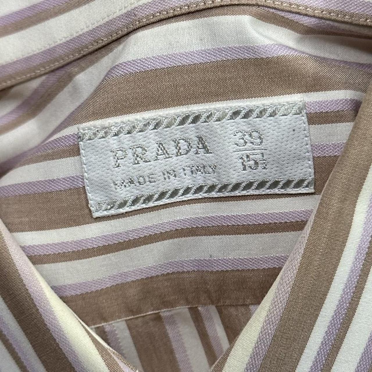 Prada Prada 00’s Candy Striped Shirt - M Size US M / EU 48-50 / 2 - 5 Thumbnail