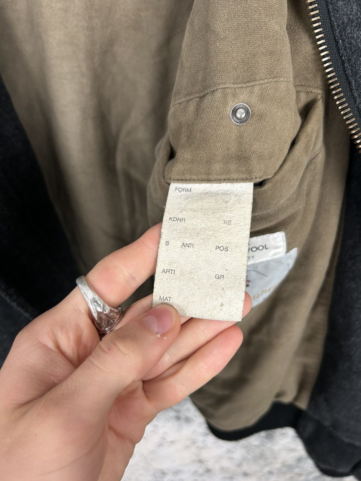 Aquascutum Acquascutum Cashmere and Wool Bomber Jacket Avant Garde 90s Size US XL / EU 56 / 4 - 9 Thumbnail