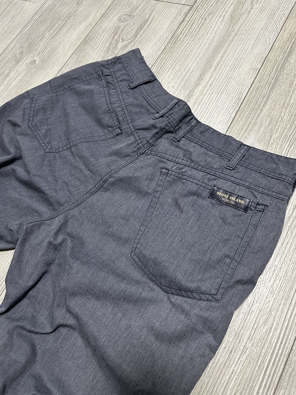 Massimo Osti RARE ! VINTAGE STONE ISLAND MARINA PANTS PATCH LOGO 90s Size US 36 / EU 52 - 11 Thumbnail