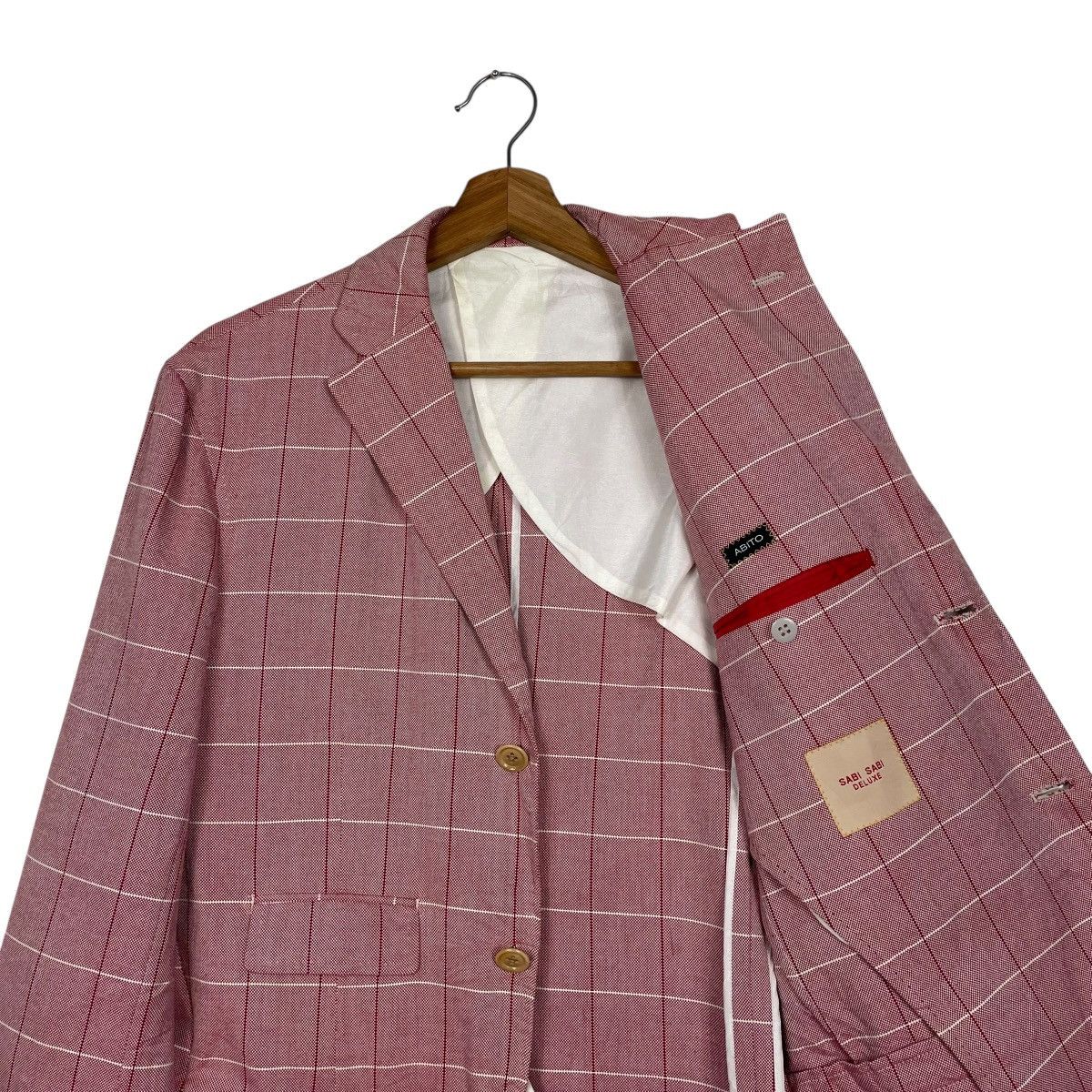 Other Sabi Sabi Deluxe Abito Plaid Jacket Size US S / EU 44-46 / 1 - 10 Thumbnail