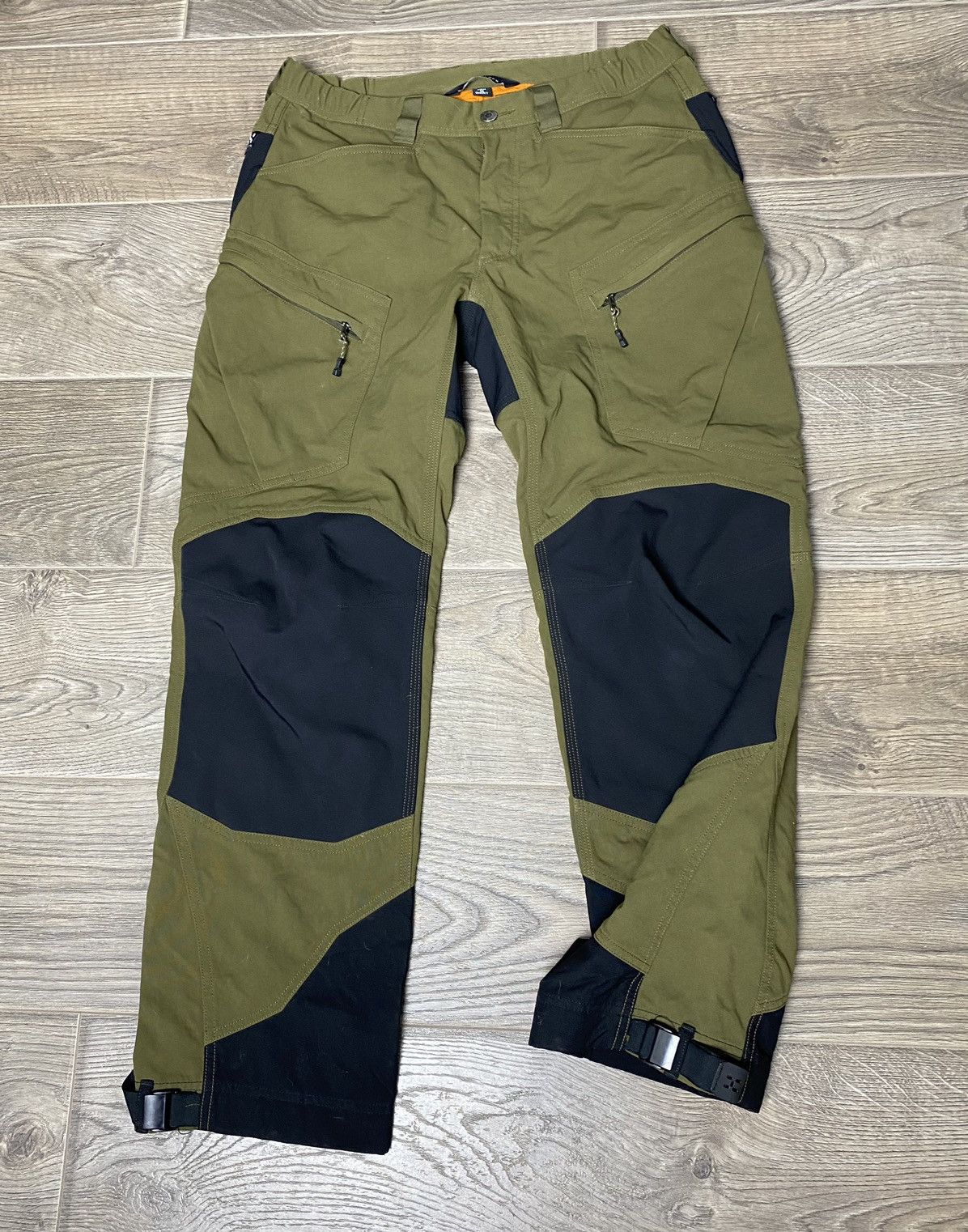 Haglofs climatic mountain hiking multi-pockets men pants M