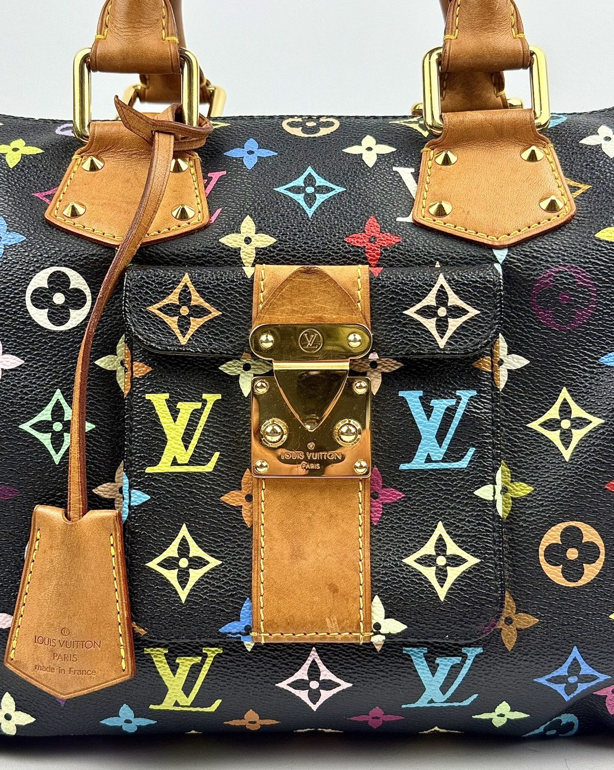 Louis Vuitton × Takashi Murakami Louis Vuitton - Murakami - 2003 - Multicolor - Speedy 30 Size ONE SIZE - 4 Thumbnail