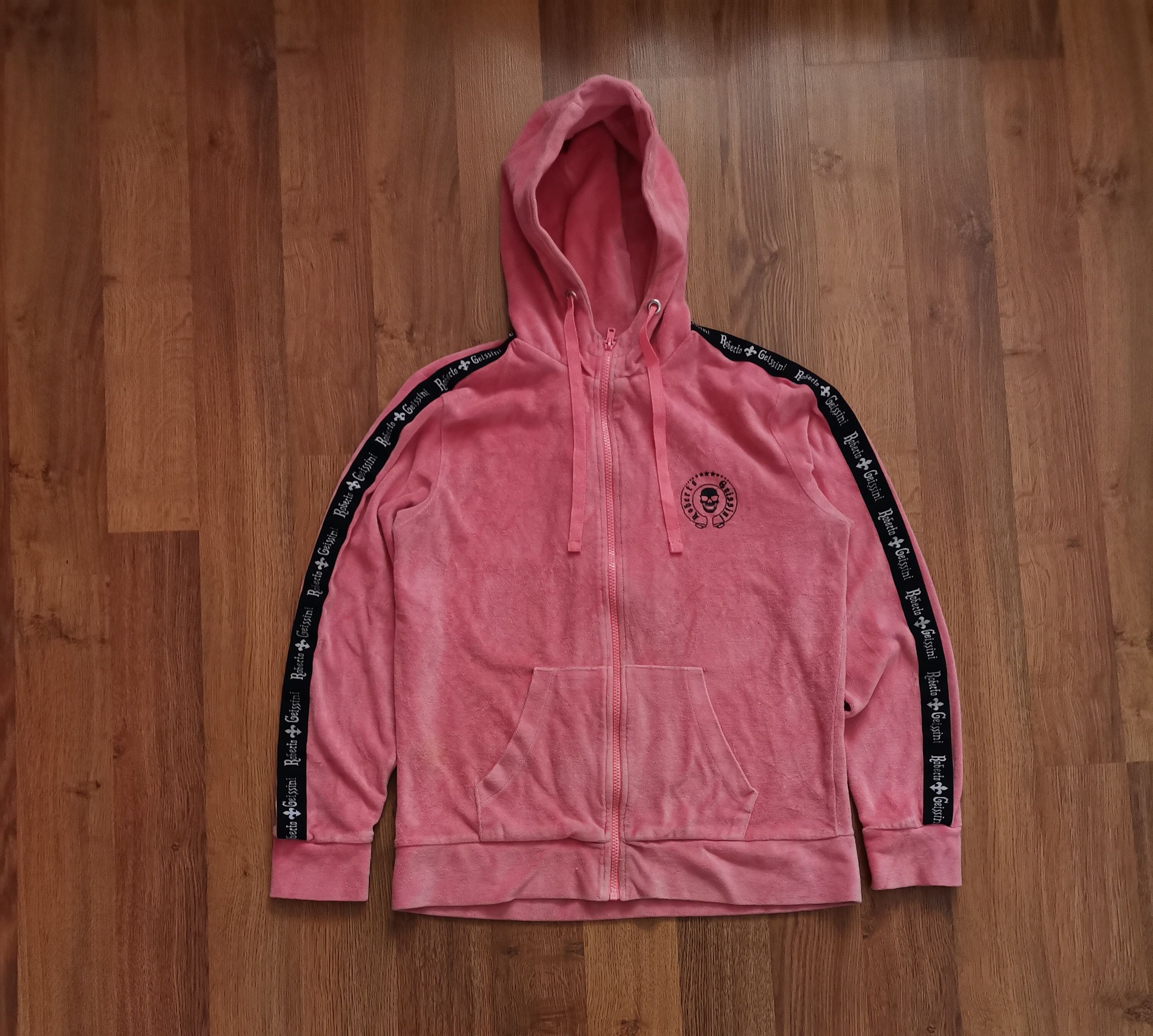 Affliction Roberto Geissini Women's Zip Up Velvet Hoodie Size M / US 6-8 / IT 42-44 - 1 Thumbnail