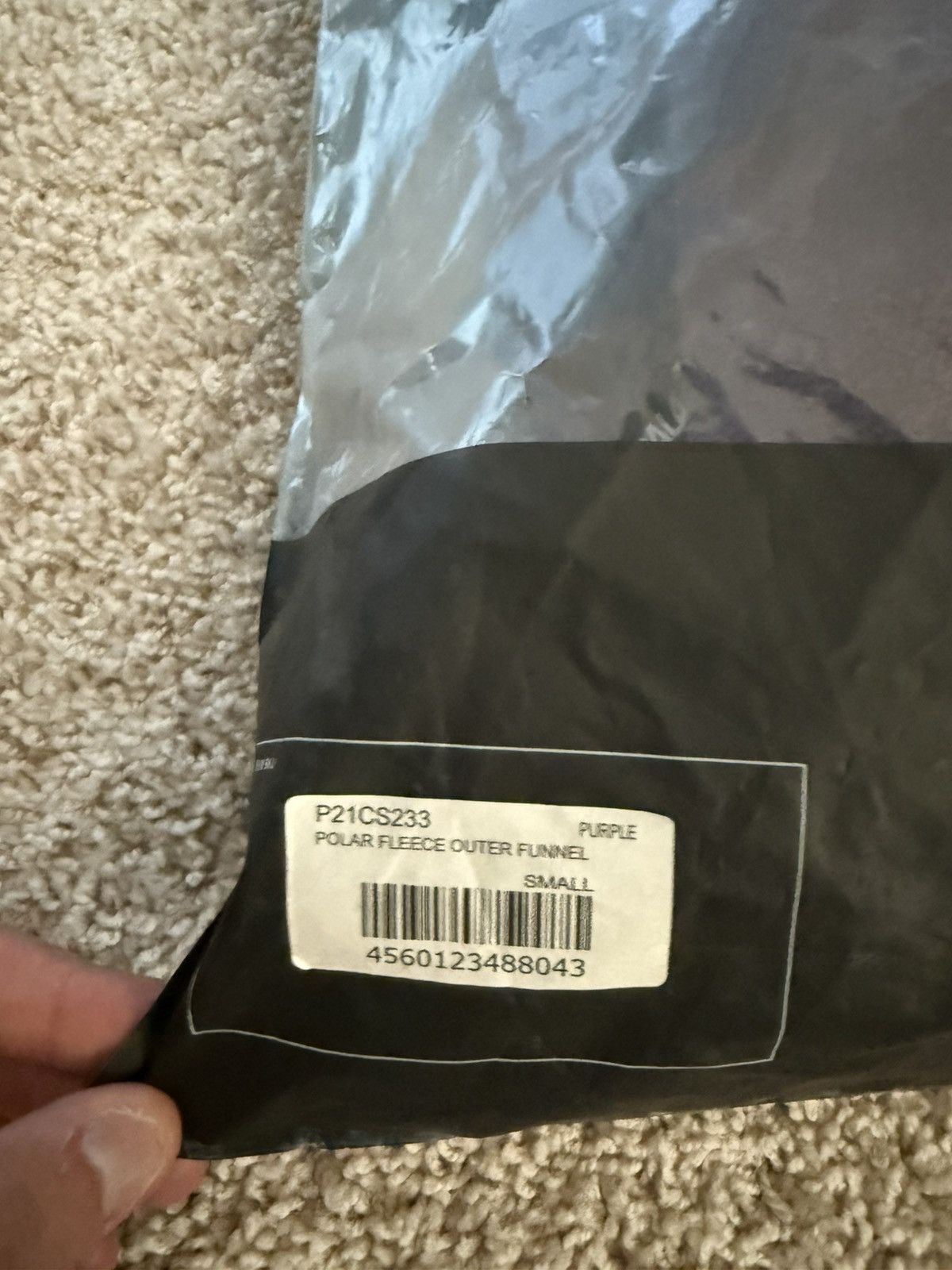 Palace Polar Fleece Outer Funnel ‘Purple’ 💜 Size US S / EU 44-46 / 1 - 3 Thumbnail