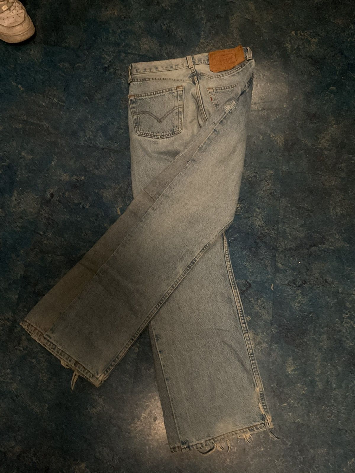 Levi's × Levi's Vintage Clothing × Vintage Jeans Levis 501 Flared Custom Vintage Size US 28 / EU 44 - 3 Thumbnail
