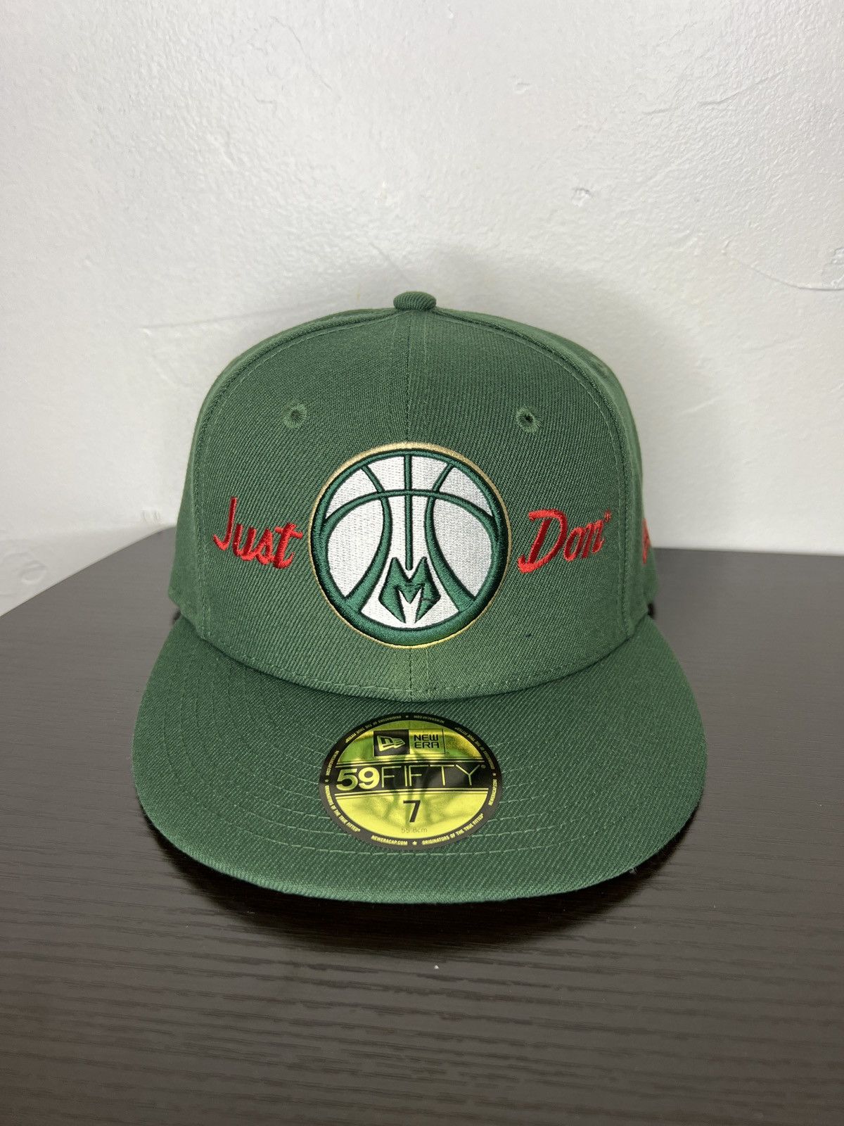 Just Don NBA Just Don X Milwaukee Bucks New Era Fitted 7 Size ONE SIZE - 5 Thumbnail