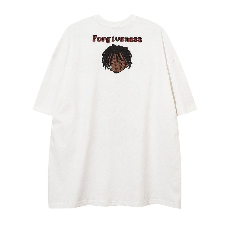 Japanese Brand × Vintage Street Fashion Cartoon Boy Print Men's T-shirt Size US L / EU 52-54 / 3 - 2 Thumbnail