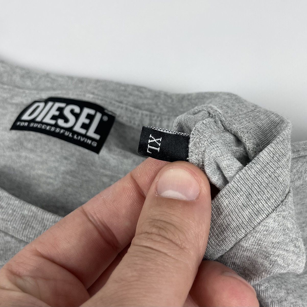 Diesel Diesel T-DIEGOS-N22 T-shirt Big logo Size US L / EU 52-54 / 3 - 7 Thumbnail