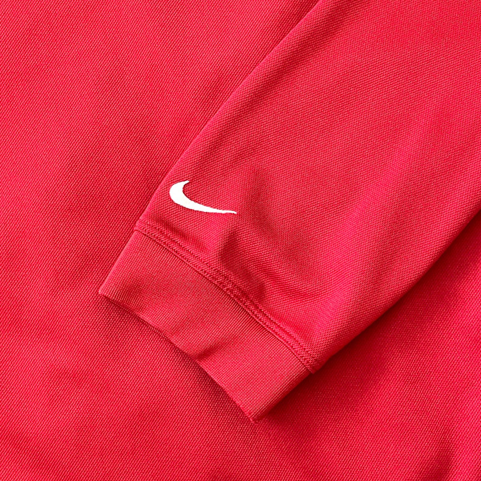 Nike Nike Golf Mens Dri-Fit Polo Large Red Long Sleeve Size ONE SIZE - 4 Thumbnail