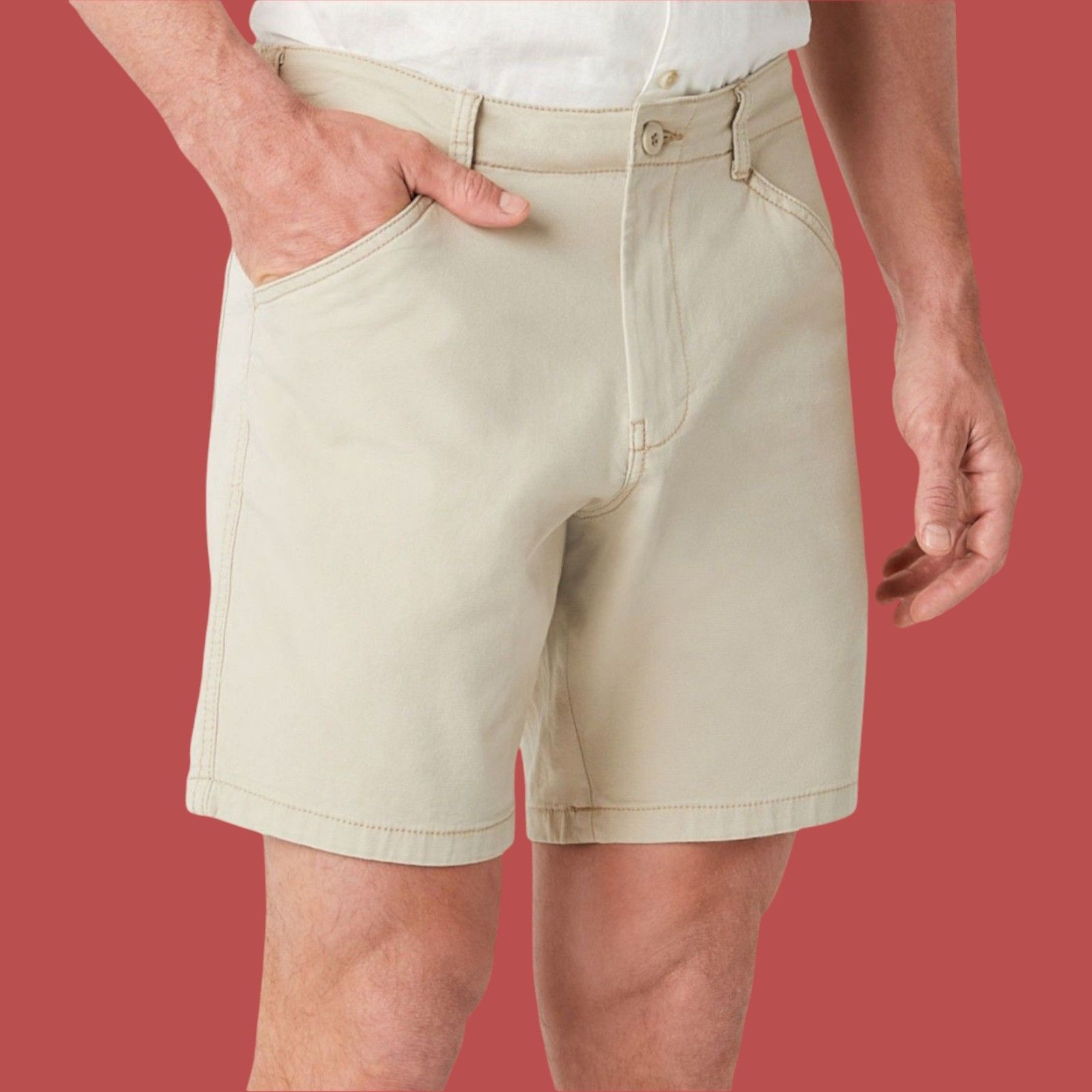 Other Mutual Weave - Men's 10" Inseam Canvas Walking Shorts - Pira Size US 42 / EU 58 - 3 Thumbnail