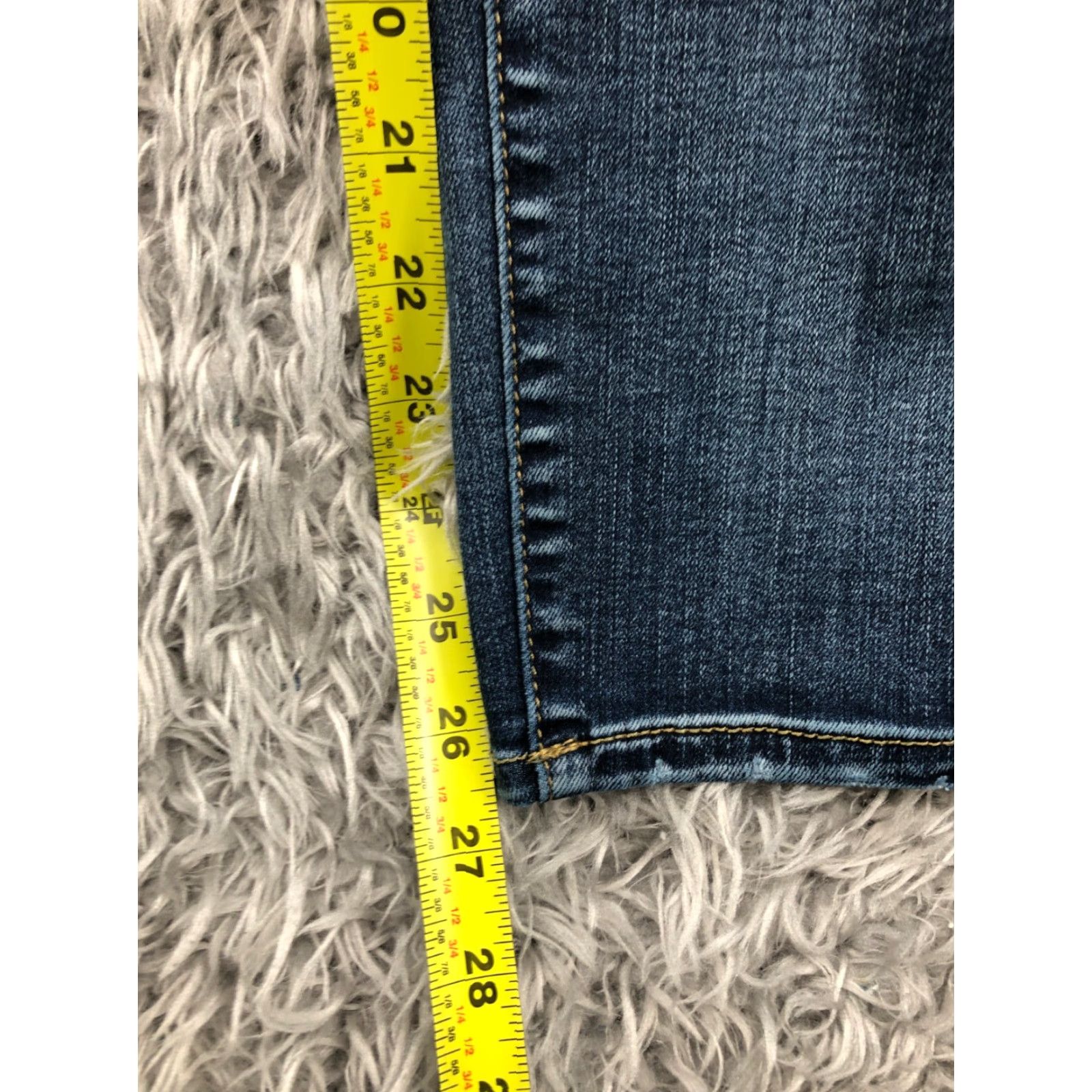 Jessica Simpson Jessica Simpson Kiss Me Super Skinny Jeans Size 28 Short Womens Medium Wash Blue Size 28" / US 6 / IT 42 - 3 Thumbnail