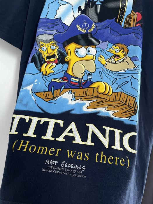 Movie Vintage 1998 The Simpsons Titanic Movie Parody | Grailed