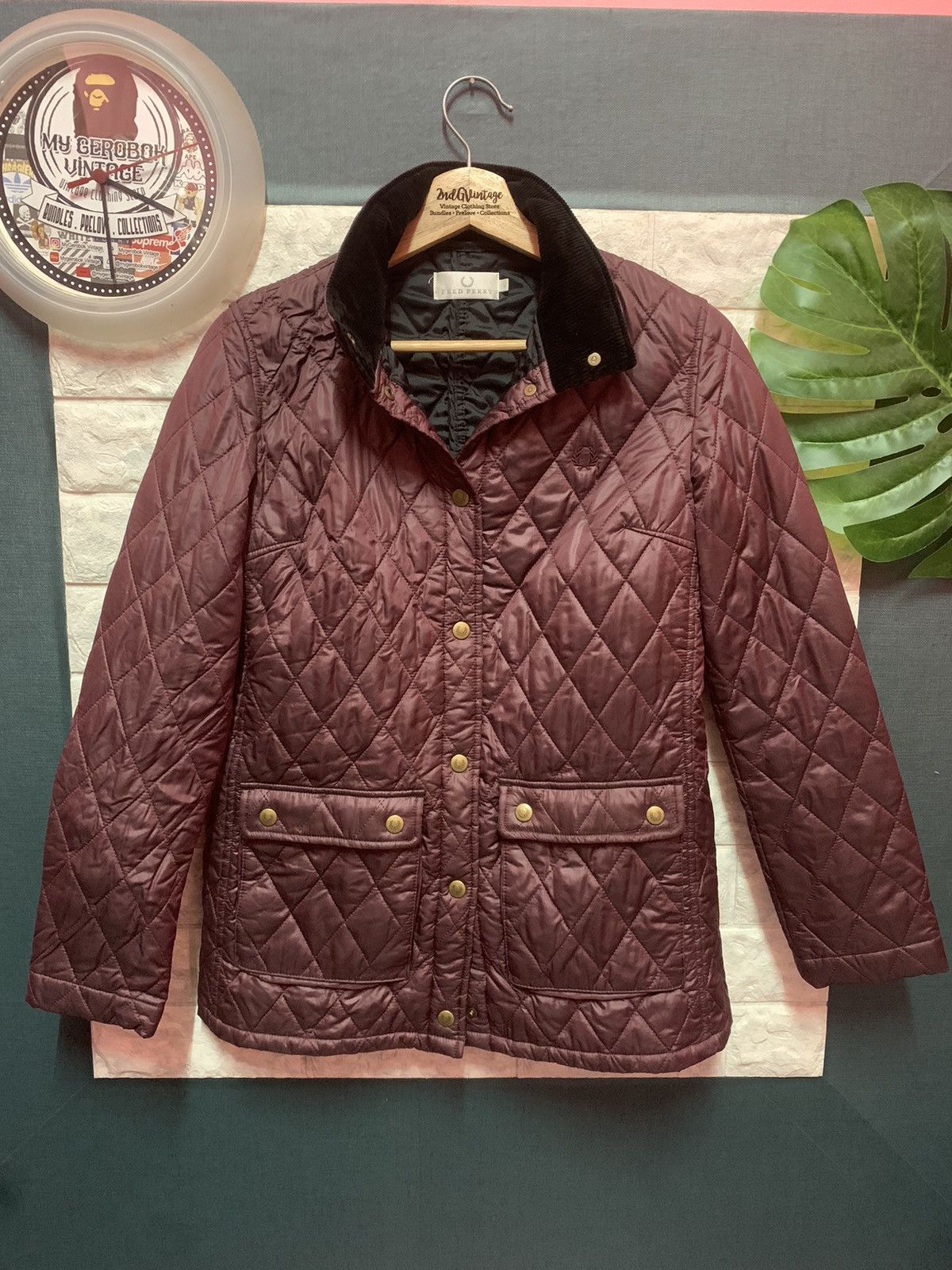 Fred Perry × Vintage RARE!! Jacket FRED PERRY Size L / US 10 / IT 46 - 1 Thumbnail