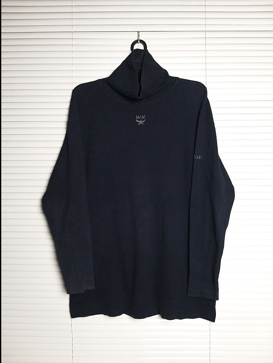 MCM ICONIC🔥MCM LEGERE TURTLENECK LONG SLEEVE SHIRT Size US L / EU 52-54 / 3 - 1 Thumbnail