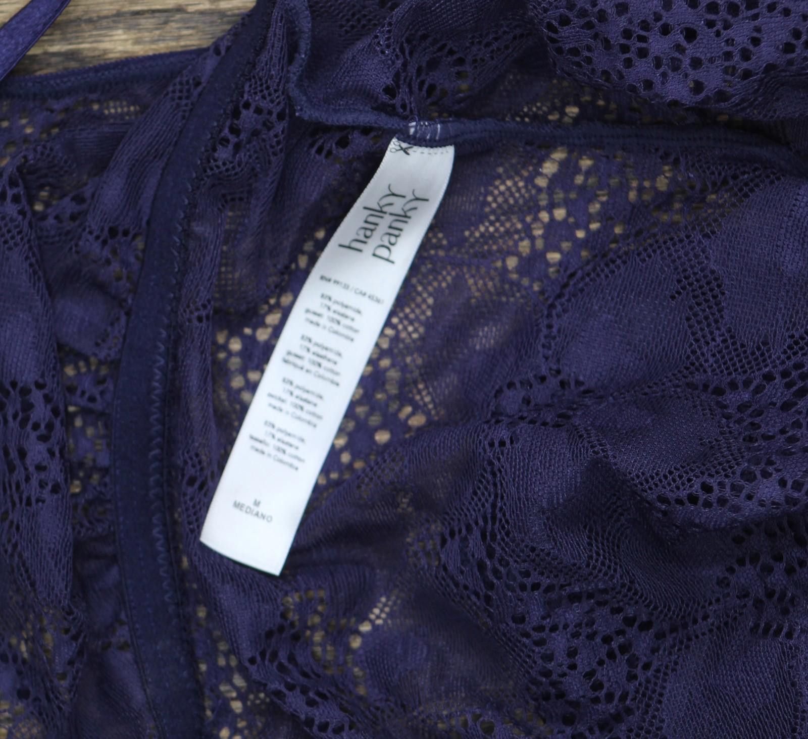 Other Nwt Hanky Panky Storm Bodysuit Summer Rain Purple Blue M Size 32" / US 10 / IT 46 - 4 Thumbnail