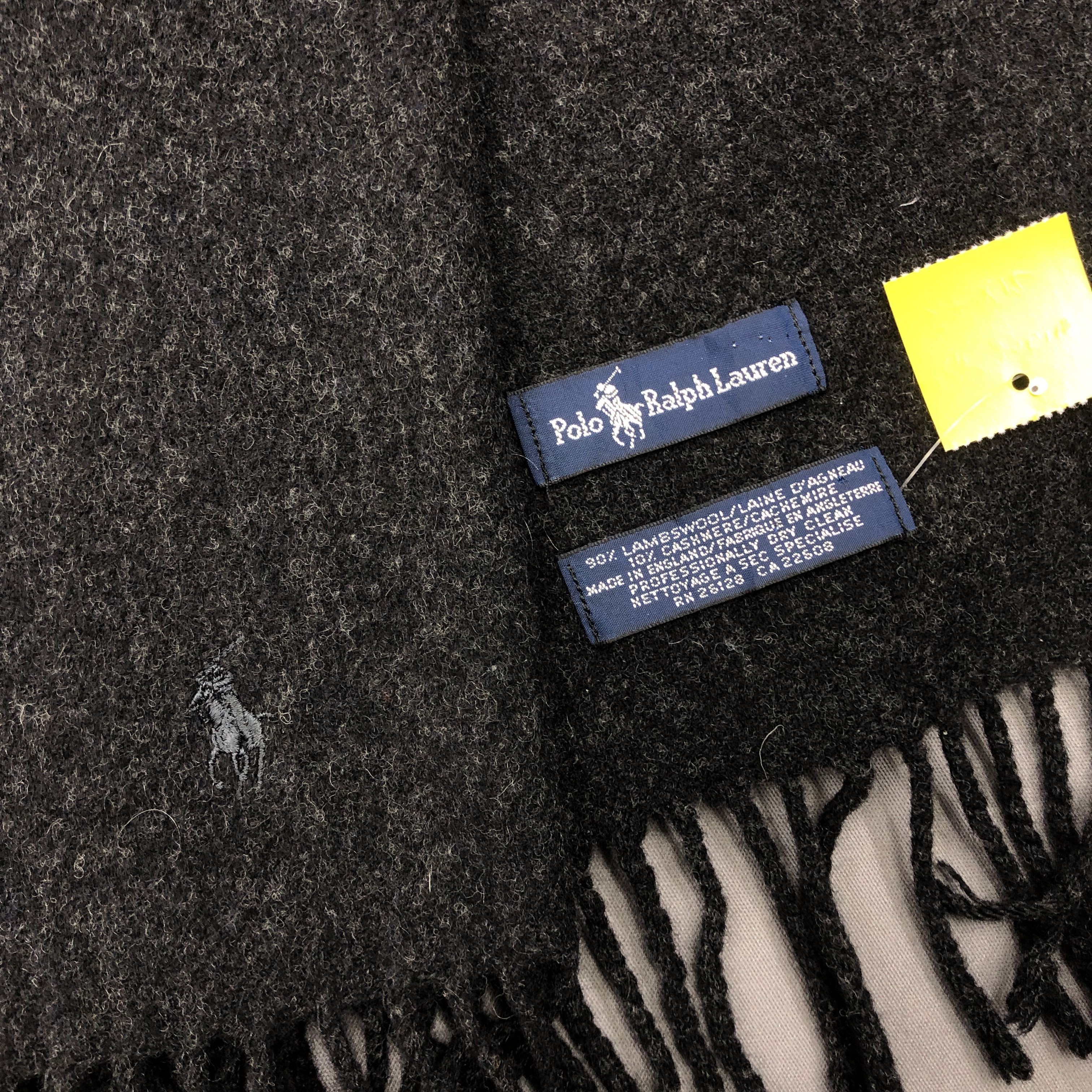 Polo Ralph Lauren Vintage Polo Ralph Lauren Scarf Muffler Wool Scarves Size ONE SIZE - 4 Thumbnail