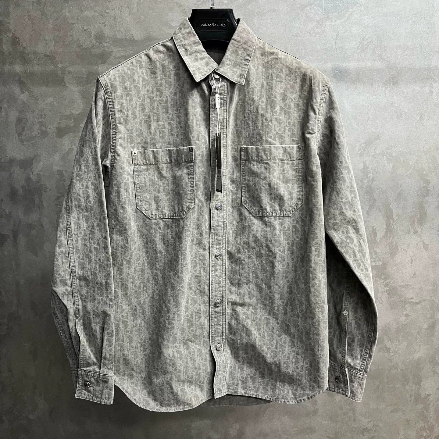 Dior Dior Denim Printed Shirt xs Men Size US XS / EU 42 / 0 - 1 Thumbnail