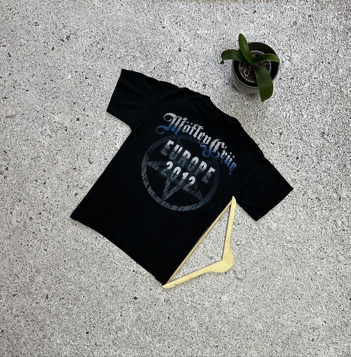 Band Tees × Vintage Vintage Motley Crue Europe Rock Band Promo Tour 2012 T-Shirt Size US M / EU 48-50 / 2 - 2 Thumbnail