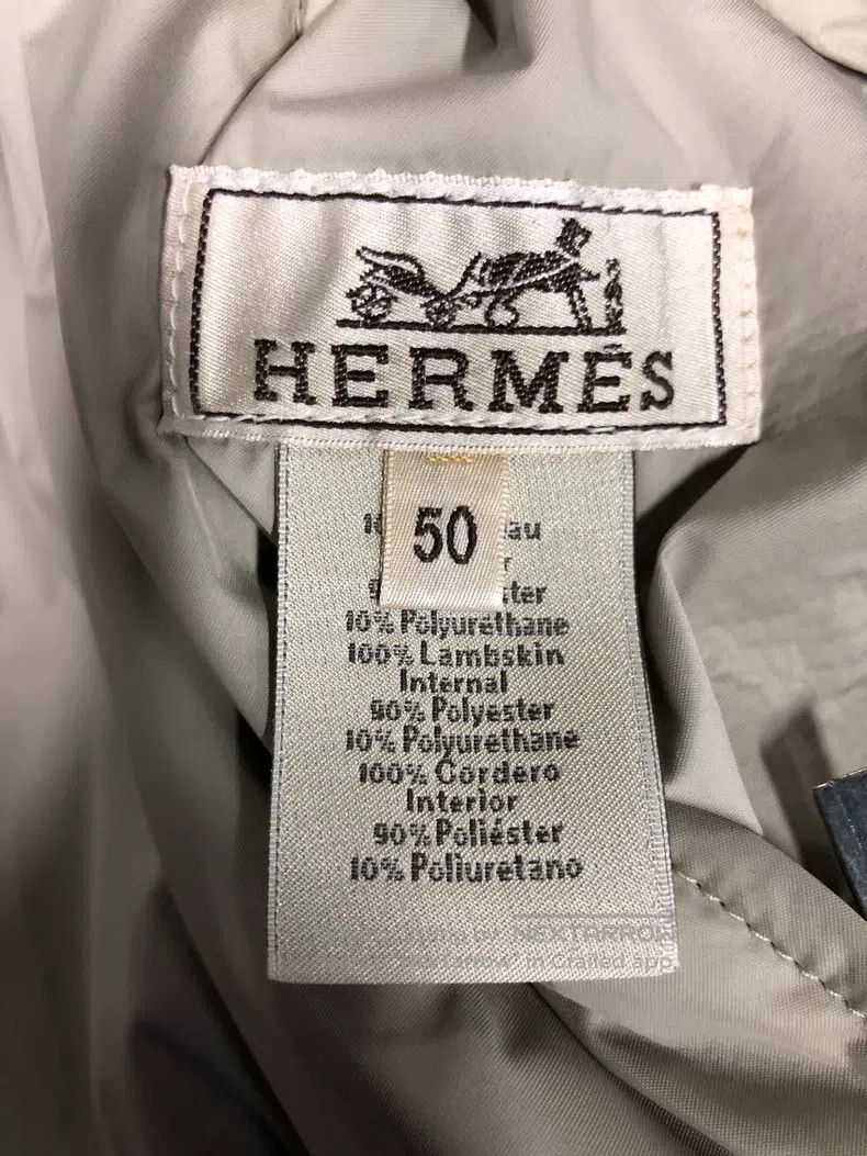 Hermes Hermes Reversible Leather Jacket, Beige Size US M / EU 48-50 / 2 - 5 Thumbnail