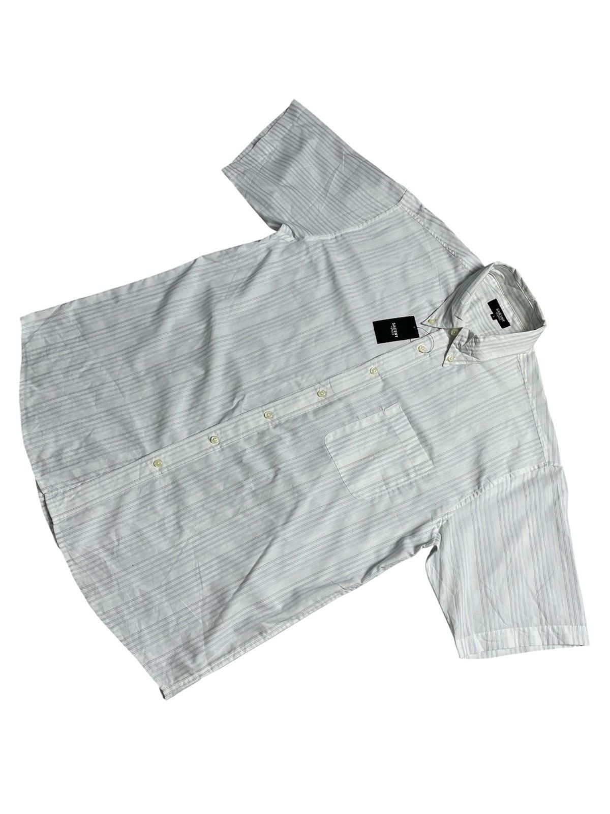 Yohji Yamamoto Yohji Yamamoto Stripe Shirt Size US XL / EU 56 / 4 - 6 Thumbnail