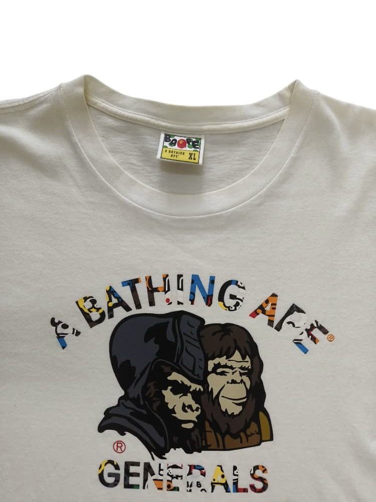 Bape A Bathing Ape Generals Tee Size US L / EU 52-54 / 3 - 2 Thumbnail