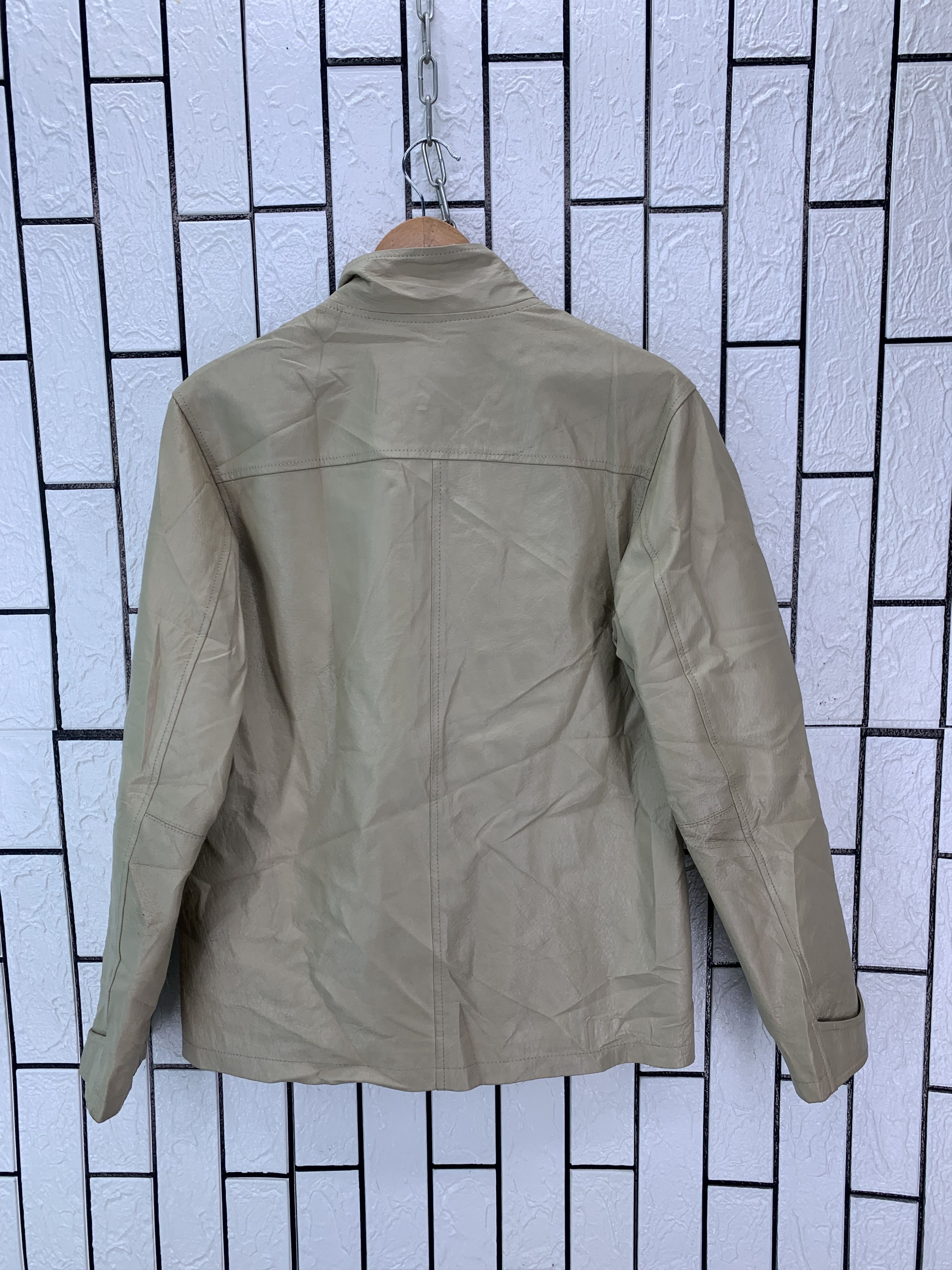 Japanese Brand Double Shock Leather Jacket Size US S / EU 44-46 / 1 - 10 Thumbnail