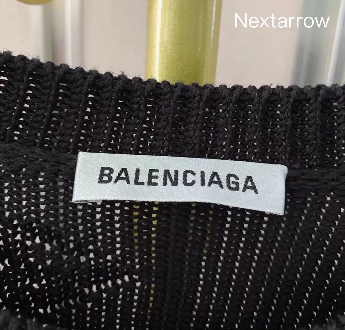 Balenciaga Balenciaga full logo sweater Size US M / EU 48-50 / 2 - 2 Thumbnail