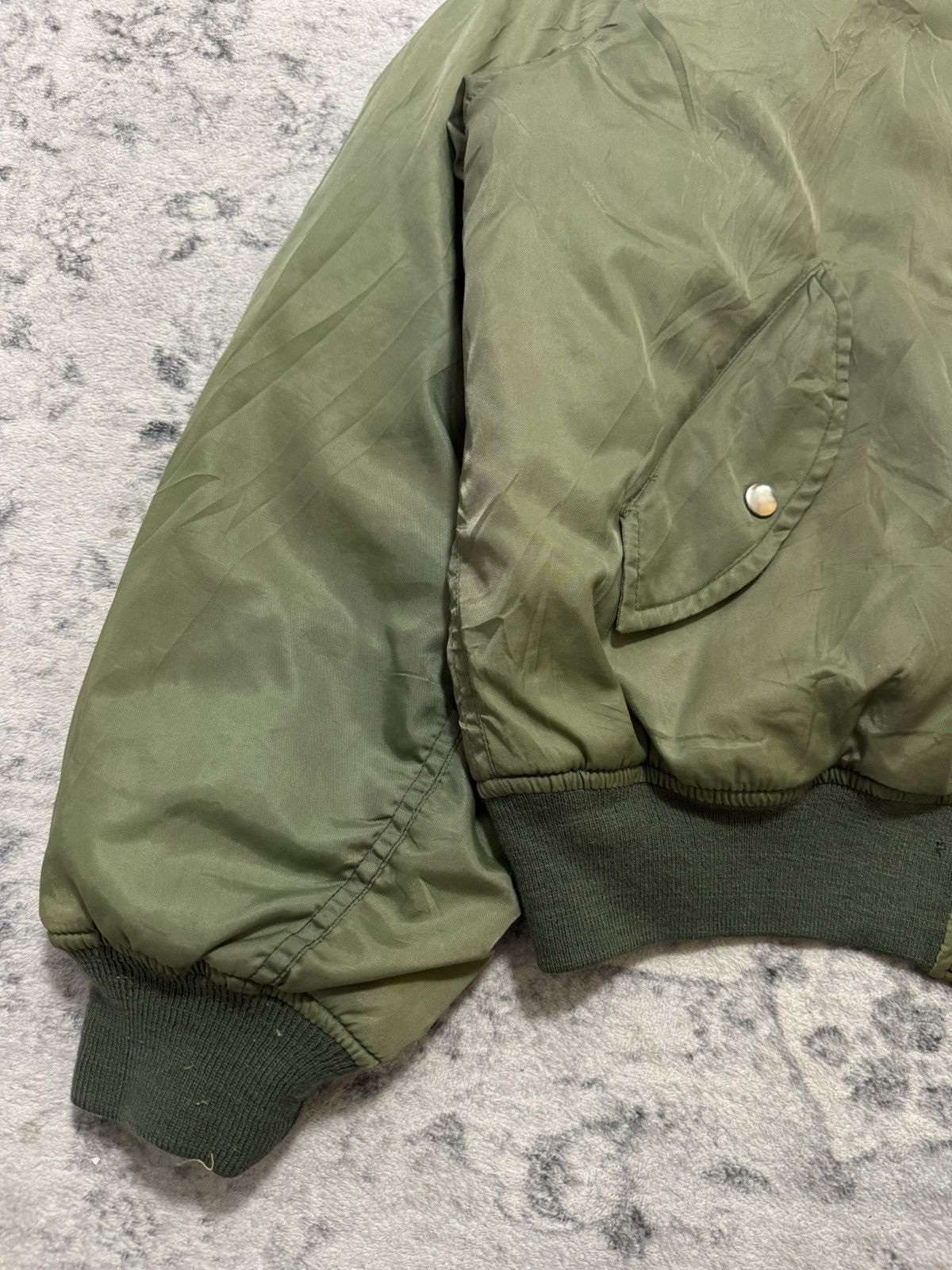 Japanese Brand VINTAGE INTERMEDIATE FLIGHT BOMBER JACKET Size US L / EU 52-54 / 3 - 3 Thumbnail