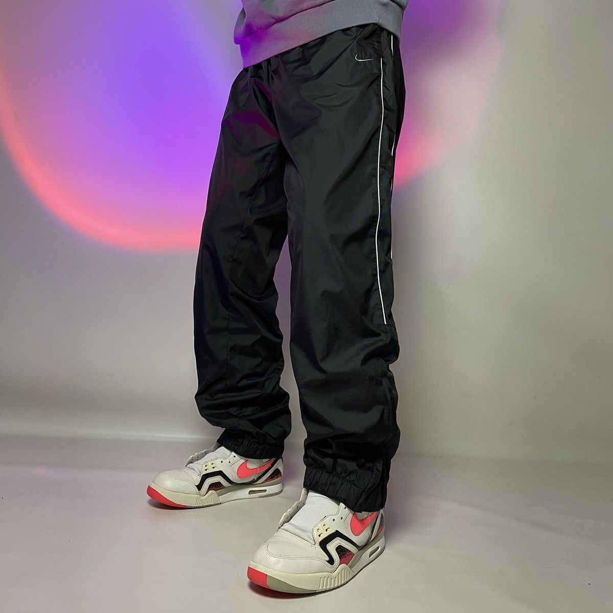 Nike × Vintage 🤖VINTAGE🤖 Nike Neylon Jogger Sport Pants Size US 34 / EU 50 - 1 Thumbnail