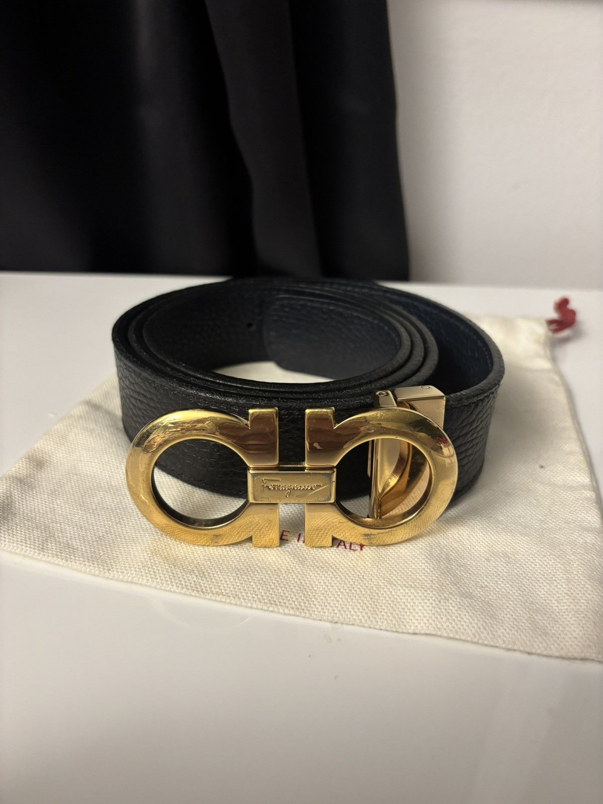 Salvatore Ferragamo Salvatore Ferragamo Reversible Belt Size 34 - 3 Thumbnail