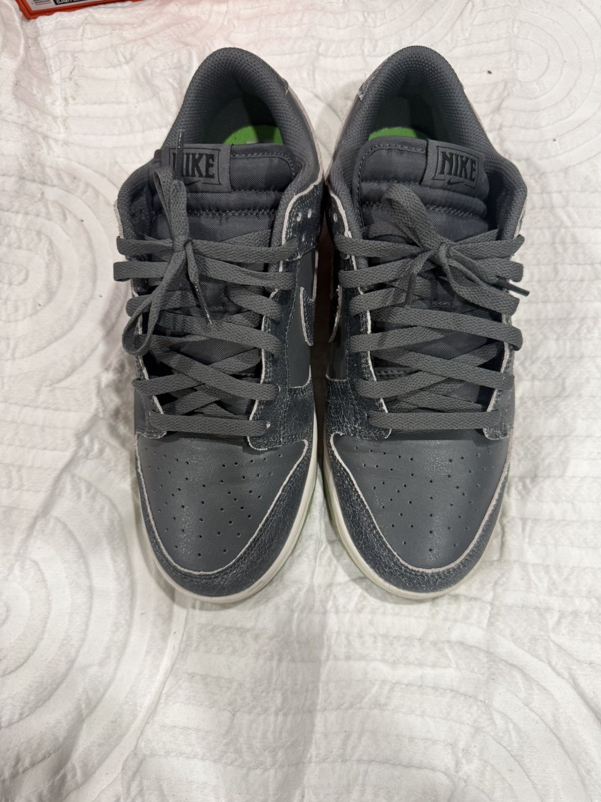 Nike Nike dunk dark grey soles glow size 10 Size US 10 / EU 43 - 4 Thumbnail