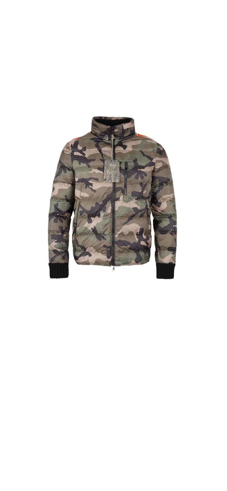 Valentino Down Jacket Camo Orange