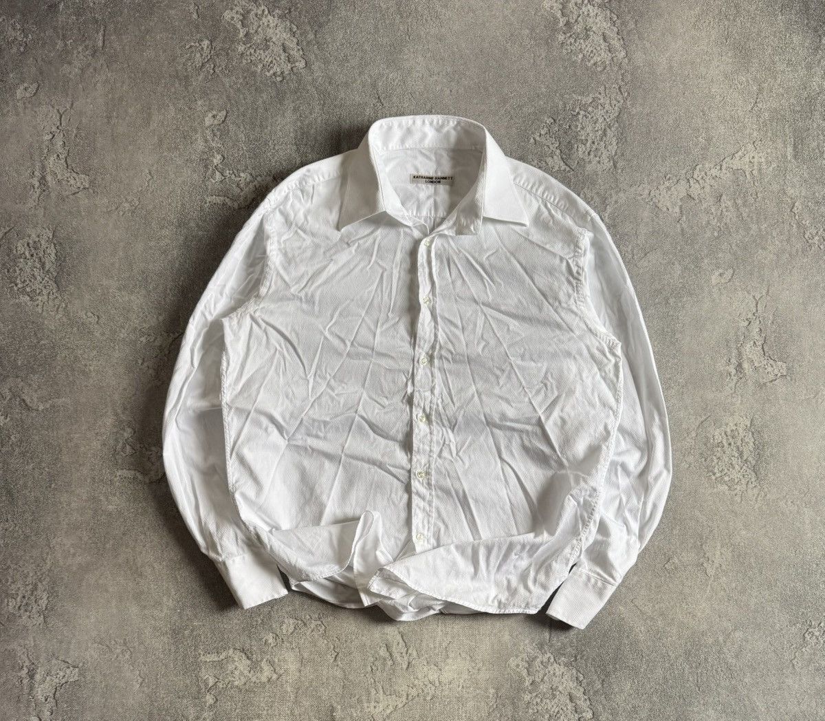 Katharine Hamnett London Katharine Hamnett London 45/18 shirt button up long sleeve Size US XXL / EU 58 / 5 - 1 Thumbnail